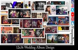 12X36 Wedding Album Design