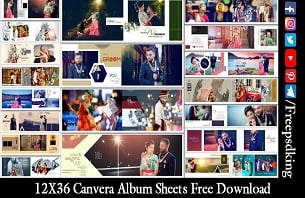 12X36 Canvera Album Sheets