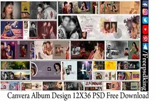 Wedding Album 12X36 PSD