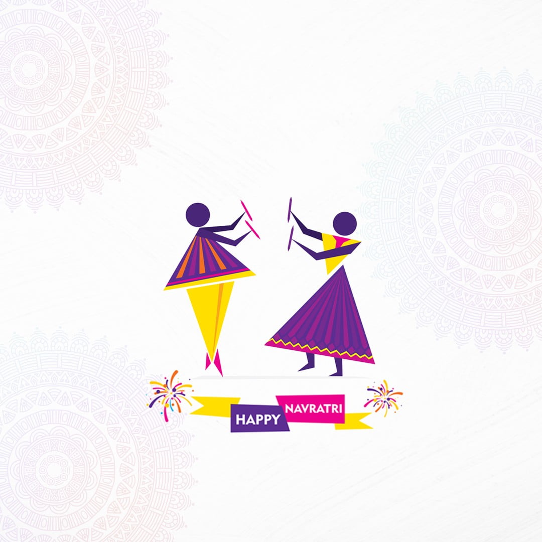 Happy Navratri Free PSD Template | Navratri Banner-Poster Design (2021)