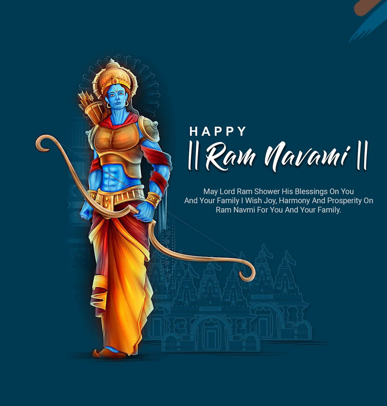 Happy Ram Navami HD Images, Wishes, Greetings, and Status (2021)