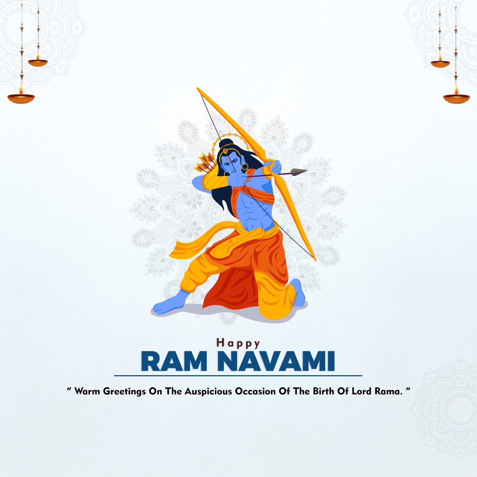 Happy Ram Navami HD Images, Wishes, Greetings, And Status (2021)