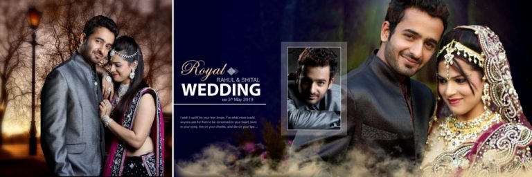 Creative Wedding Album Design PSD Free Download - Freepsdking.com