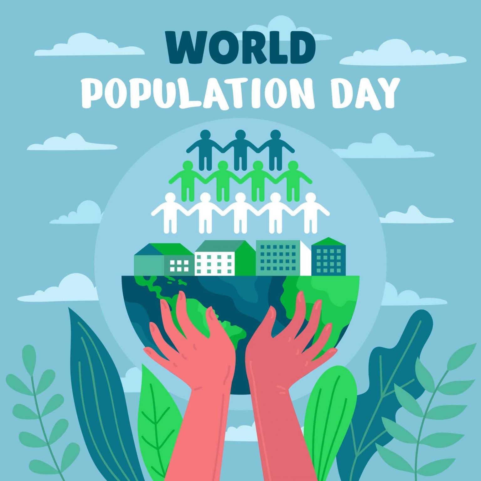 11 July World Population Day Poster Design Free Download
