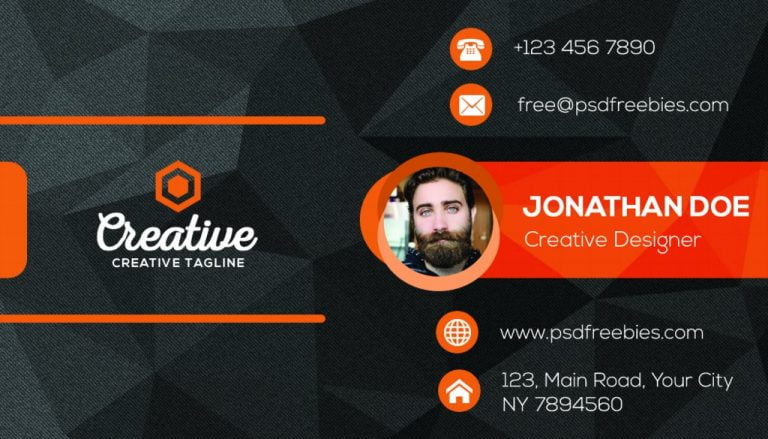 Creative Visiting Card Design Free Download - Freepsdking.com