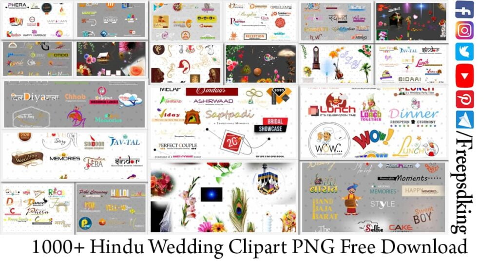 1000+ Hindu Wedding Clipart PNG Free Download 