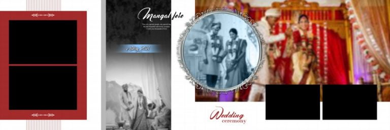 Album Design 12x36 Psd Wedding Background Free Download