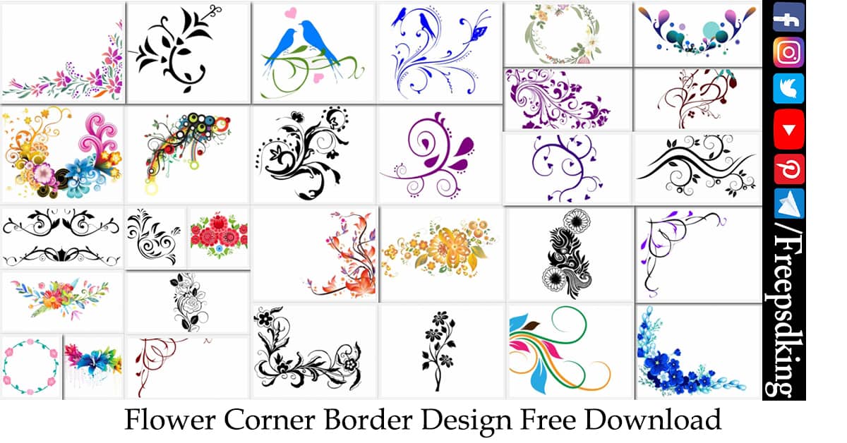 corner border designs