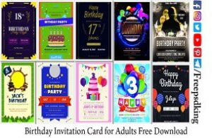 Birthday Card Design - Freepsdking.com