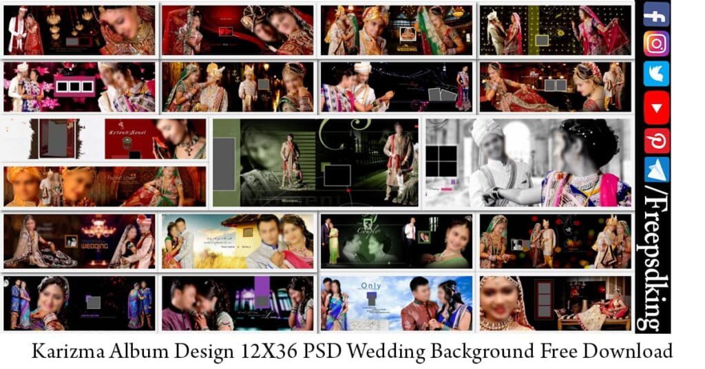 Bộ sưu tập 700 Karizma album 12x36 psd wedding background 2022 Đa dạng và đặc biệt nhất