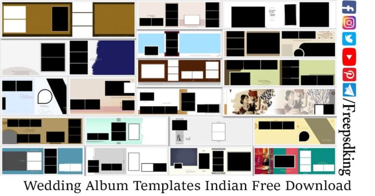 Indian Wedding Album Templates Free Download - Freepsdking.com