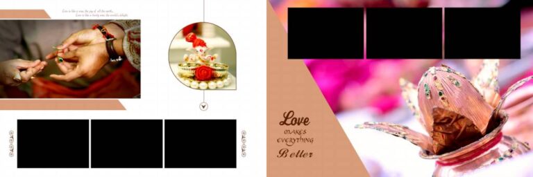 Wedding Album Templates PSD Free Download - Freepsdking.com