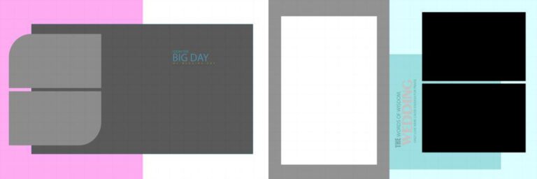 Free PSD Wedding Album Templates Download - Freepsdking.com