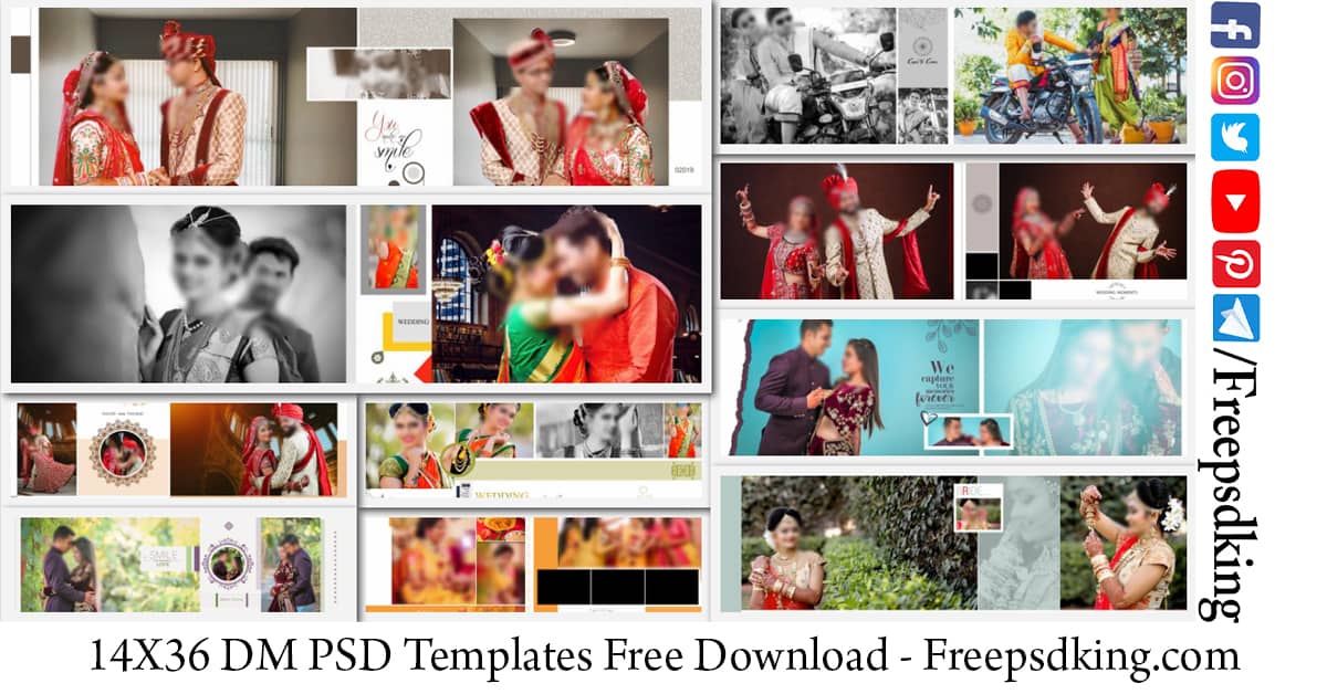 14X36 DM PSD Templates Free Download - Freepsdking.com