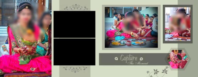 14X36 Wedding Album Vidhi PSD Templates Free Download