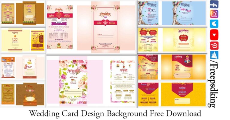 Wedding Card Design Background Free Download - Freepsdking.com