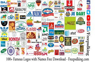 popular brand names and logos