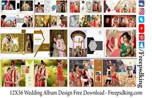 12X36 Wedding Album Design