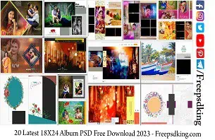 18X24 Album PSD Free Download 2023