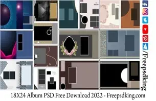 18X24 Album PSD Free Download 2022 - Freepsdking.com