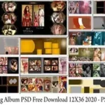 Wedding Album PSD Free Download 12X36 2020