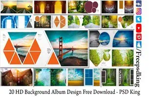 Background Album Design