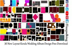 Layout Kerala Wedding Album Design