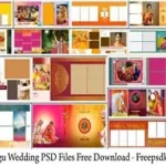 Telugu Wedding PSD Files Free Download