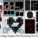 Collage Template PSD