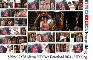 12X36 Album PSD Free Download 2024