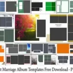 Marriage Album Templates