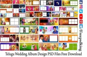 Telugu Wedding Album Design